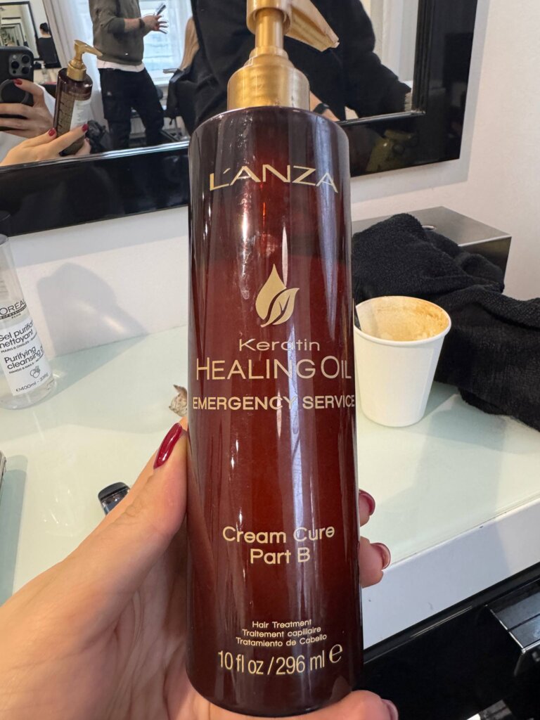 Lanza Keratin Healing Oil Emergency Service Backbar Kit (500 мл + 300 мл) 