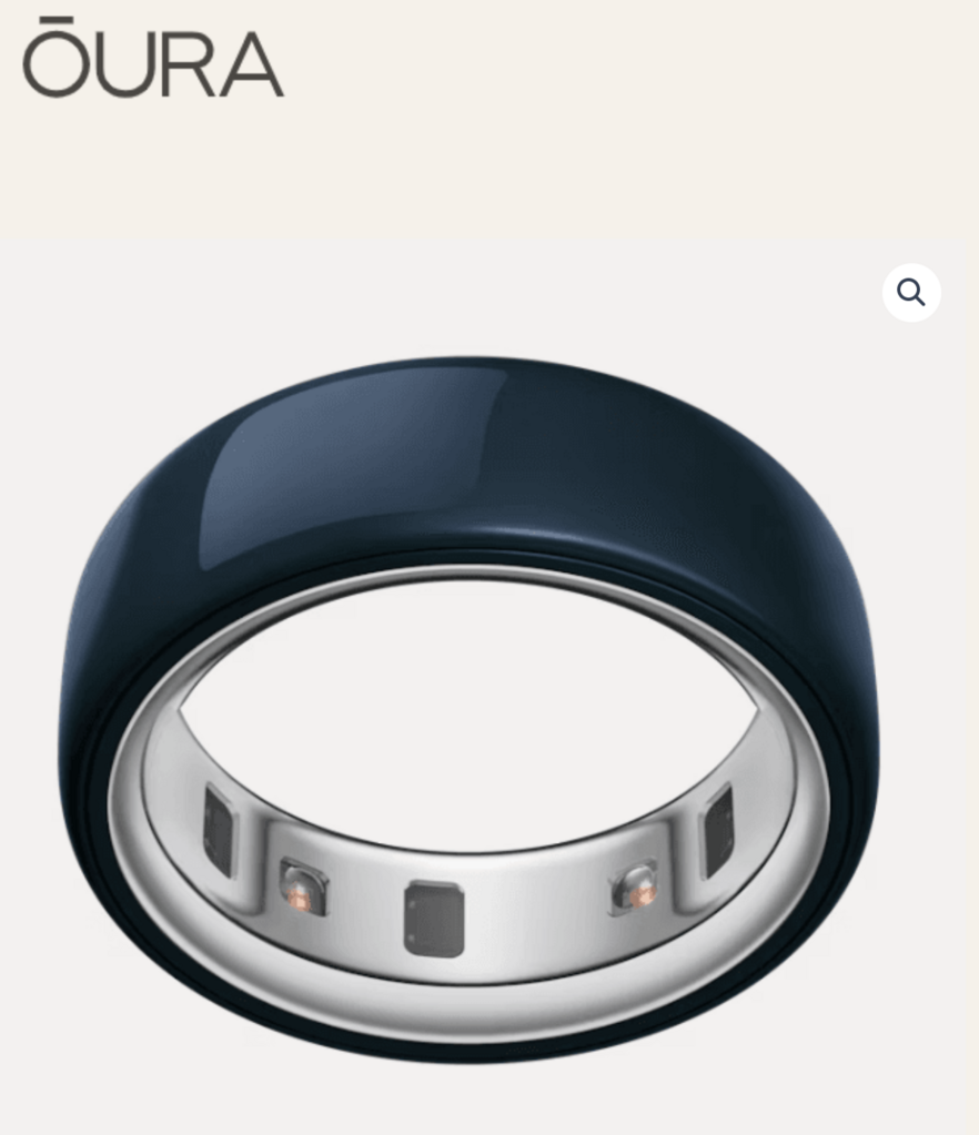 Oura Ring 4 Ceramic Midnight